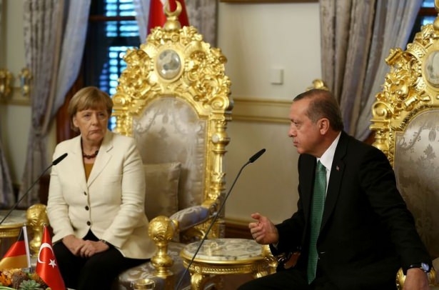 Cumhurbaşkanı Erdoğan İle Merkel Görüştü 2