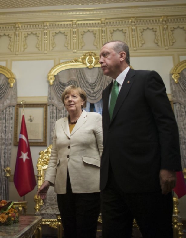 Cumhurbaşkanı Erdoğan İle Merkel Görüştü 21