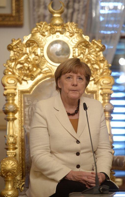 Cumhurbaşkanı Erdoğan İle Merkel Görüştü 27