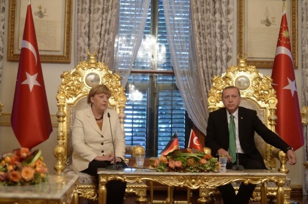 Cumhurbaşkanı Erdoğan İle Merkel Görüştü 34