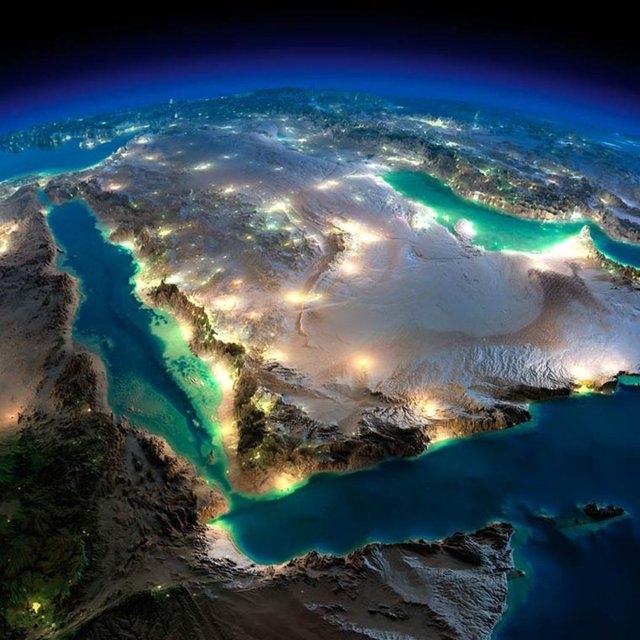 Dünya Gece Uzaydan Böyle Görünüyor! 1