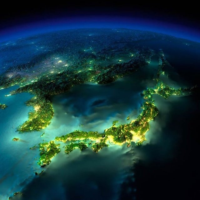 Dünya Gece Uzaydan Böyle Görünüyor! 4