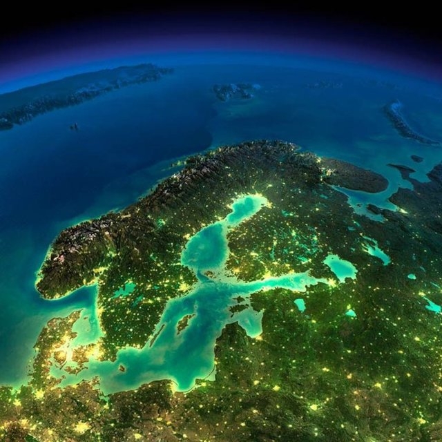 Dünya Gece Uzaydan Böyle Görünüyor! 9