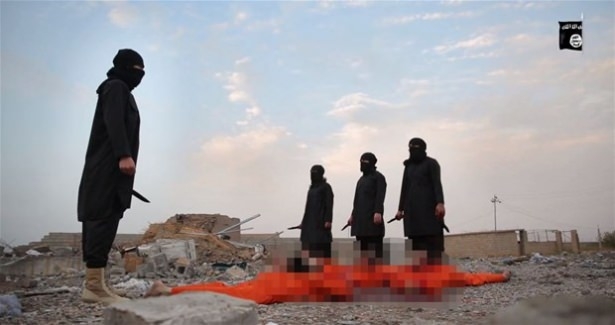 IŞİD'li Teröristlerden Kanlı Sesleniş! 11