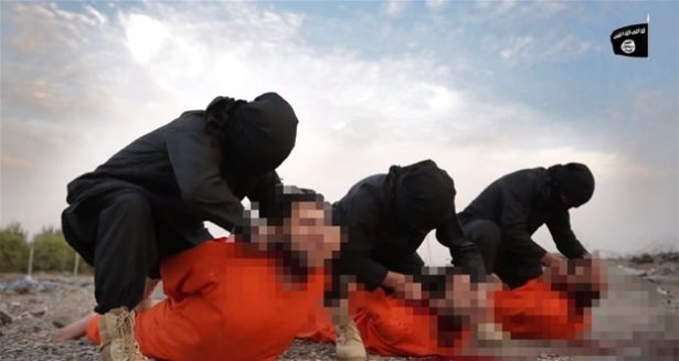 IŞİD'li Teröristlerden Kanlı Sesleniş! 9
