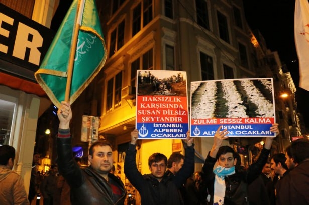 Türkmen Köylerine Yapılan Operasyonlara Protesto 27