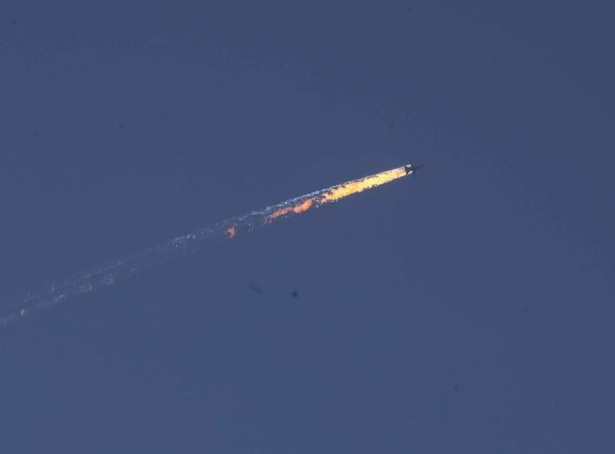 Suriye Sınırında Uçak Düştü! 2