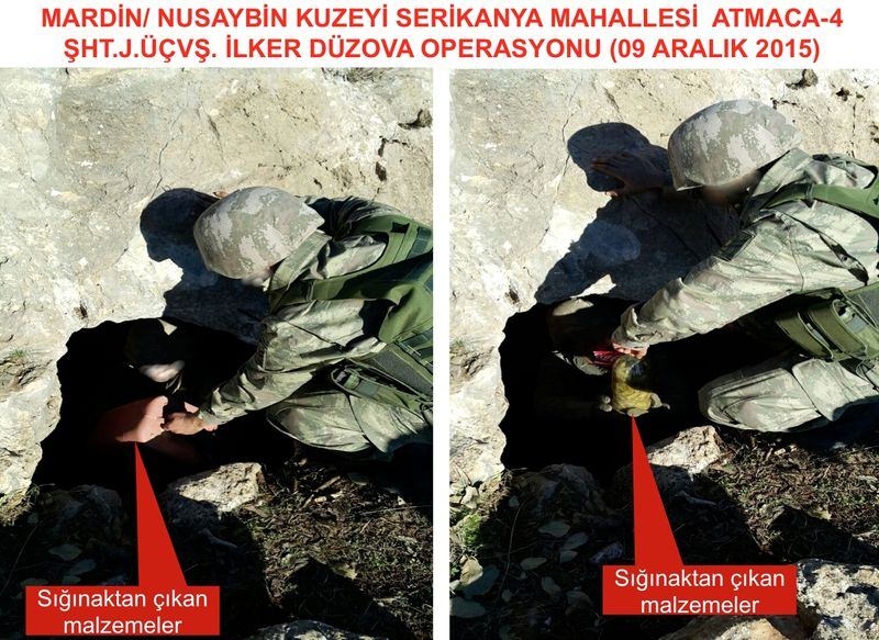 İşte PKK Sığınaklarından Çıkanlar 6