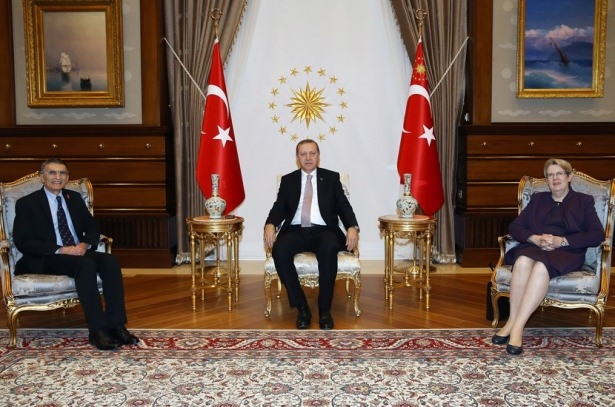 Erdoğan, Aziz Sancar'ı Kabul Etti 3