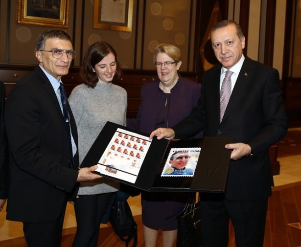 Erdoğan, Aziz Sancar'ı Kabul Etti 5