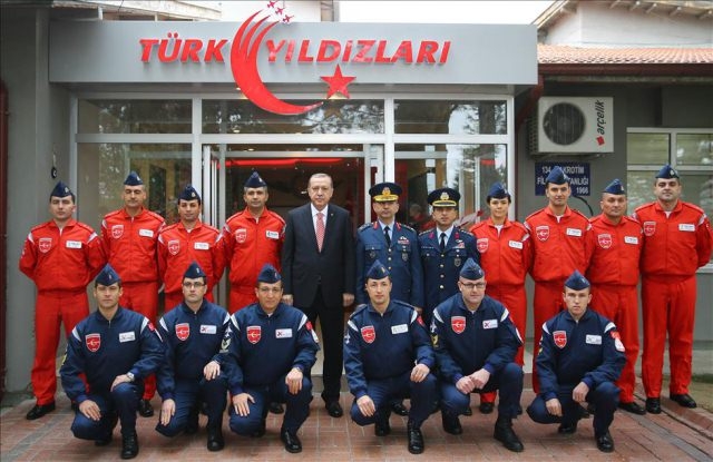 Erdoğan Türk Yıldızları'nı Ziyaret Etti 2