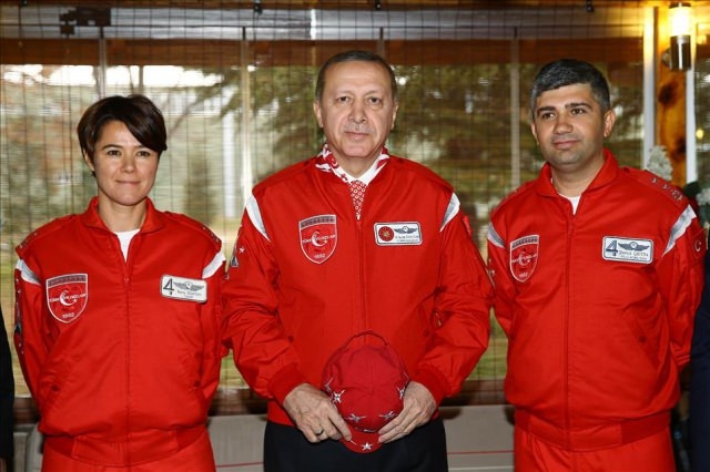 Erdoğan Türk Yıldızları'nı Ziyaret Etti 8
