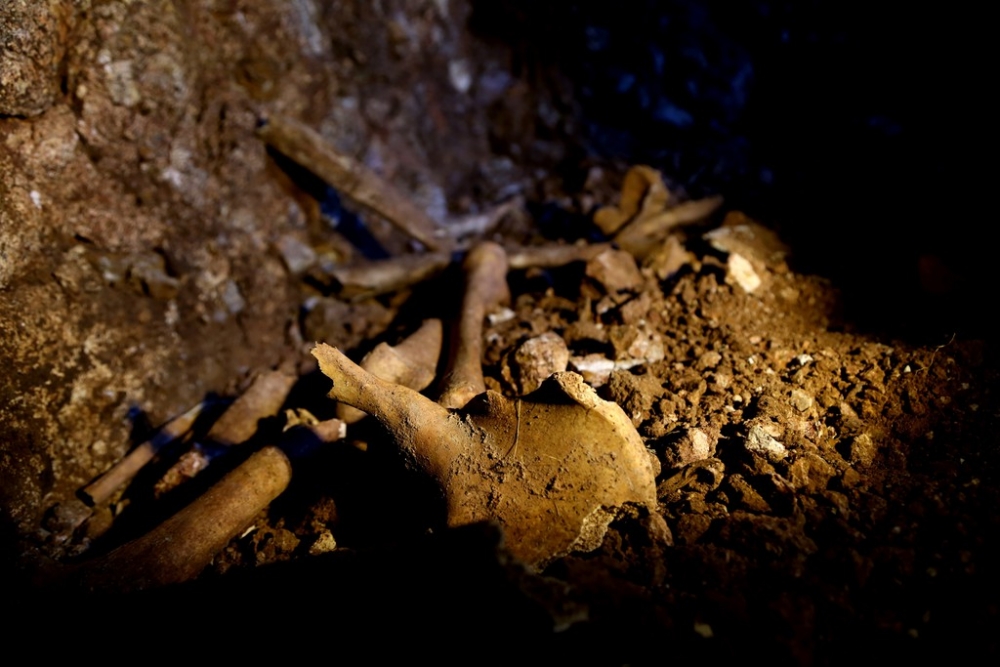 Diyarbakır'daki Mağarada Kafatası Ve Kemik Bulundu 6