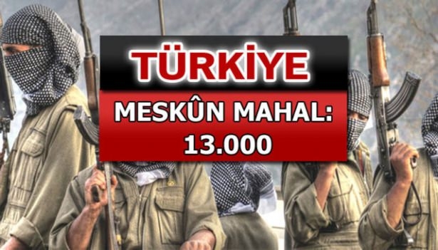 İşte PKK'lı Hainlerin İl İl Dağılımı 79