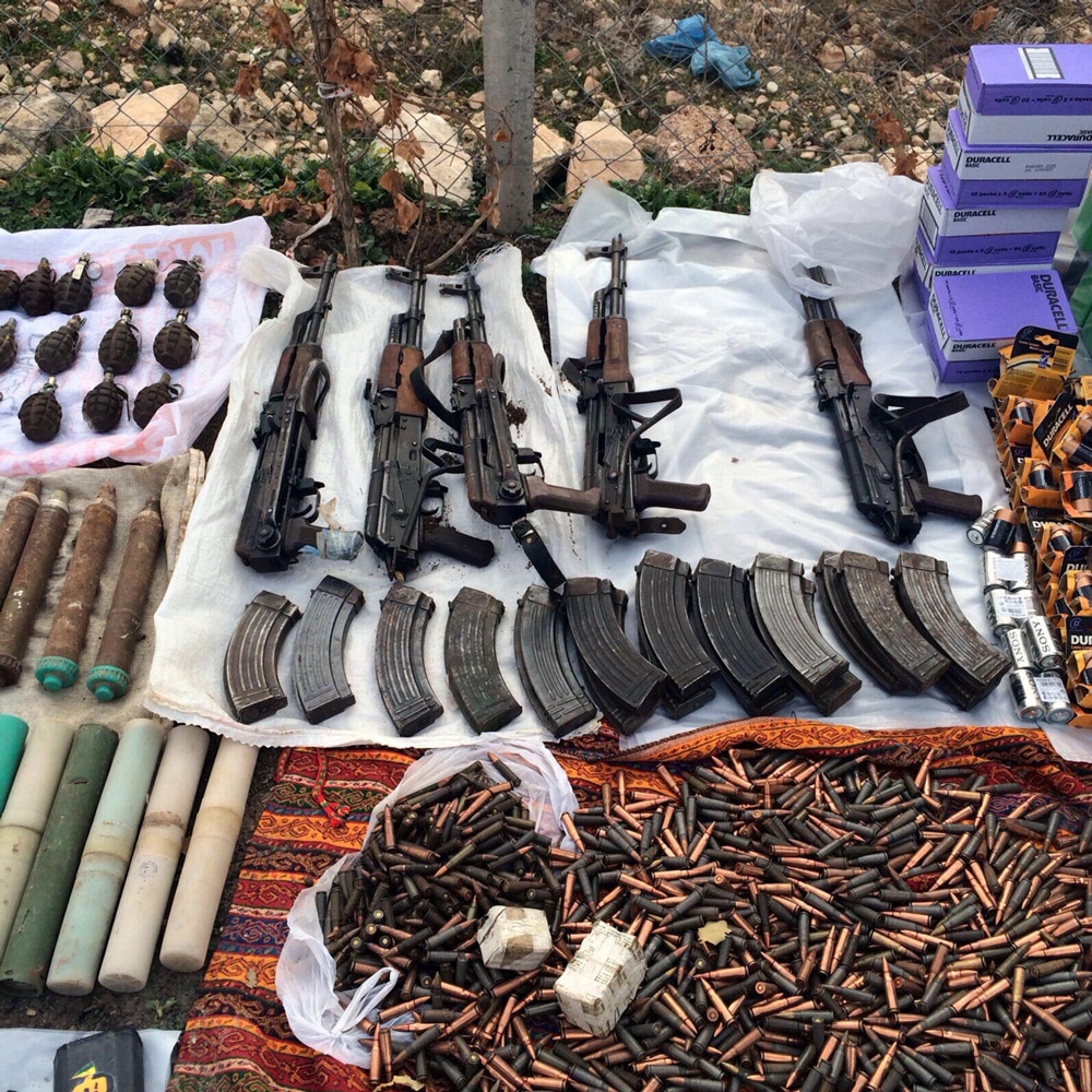 Dargeçit'te PKK'nın 'Hafif' Silahları 10