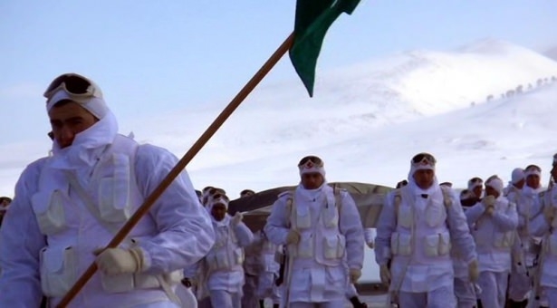 Sarıkamış'ta Şehitler, Şiddetli Soğukta Anıldı 1