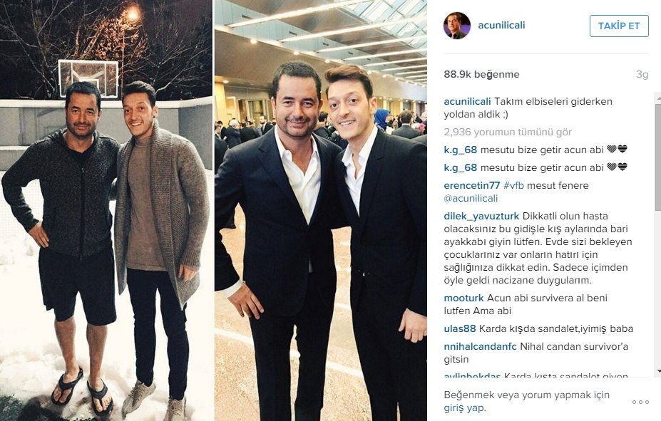 Acun Ilıcalı ve Mesut Özil'in Erdoğan Ziyareti 3