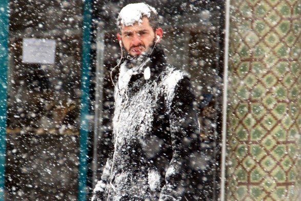 Erzurum'dan Kar Manzaraları 12