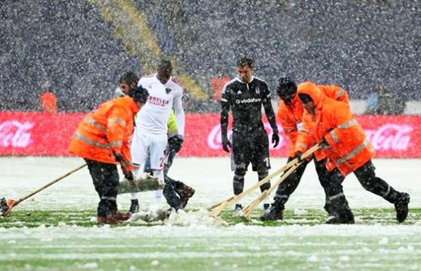 Beşiktaş Maçına Kar Engeli 2