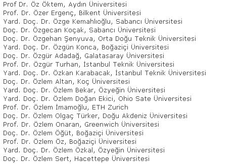 PKK'yı Destekleyen Akademisyenlere 610 Akademisyenden Destek! 39