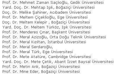 PKK'yı Destekleyen Akademisyenlere 610 Akademisyenden Destek! 46