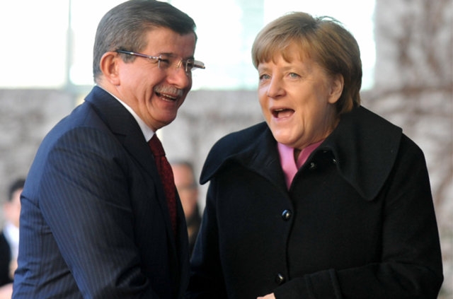 Başbakan Davutoğlu Merkel ile Buluştu 11