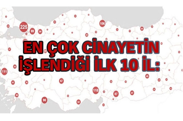 Türkiye'nin Cinayet Haritası 1