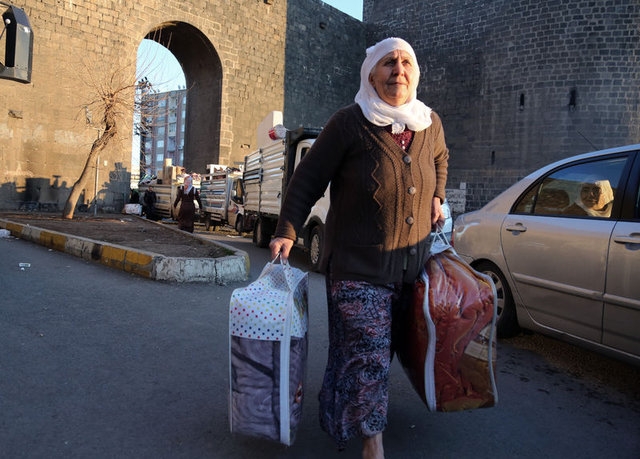 Diyarbakır Sur'da Terörden Kaçış 3