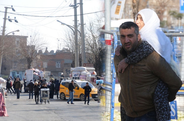 Diyarbakır Sur'da Terörden Kaçış 6