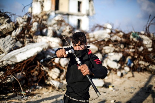 Siyonistlerin Korkulu Rüyası Gazzeli Ninjalar 17