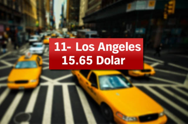 Dünyada Taksi Ücretleri 62