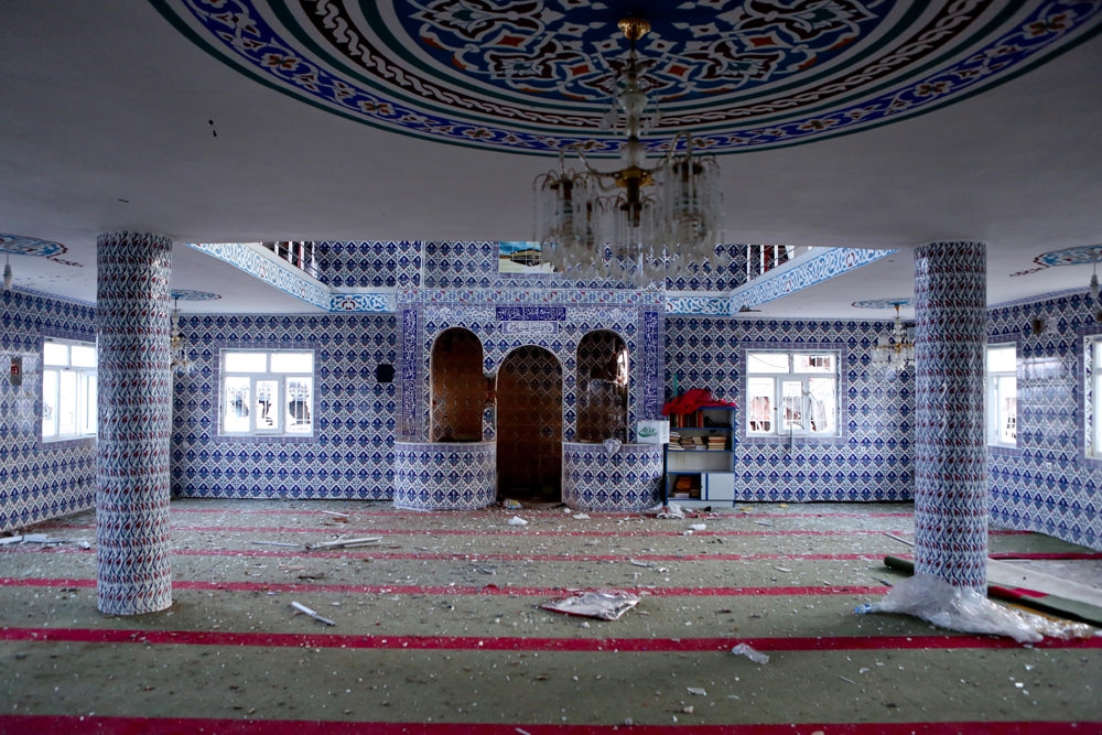 Cizre'deki Cami Enkaza Döndü! 1