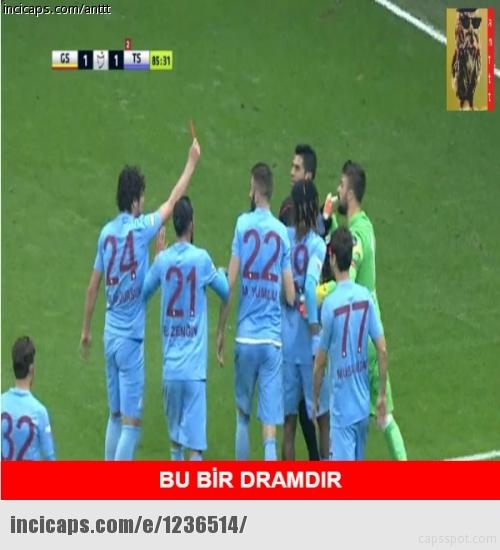 Galatasaray - Trabzonspor Maçı Caps'leri! 18