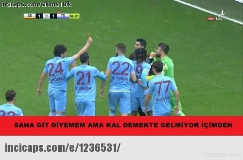 Galatasaray - Trabzonspor Maçı Caps'leri! 37