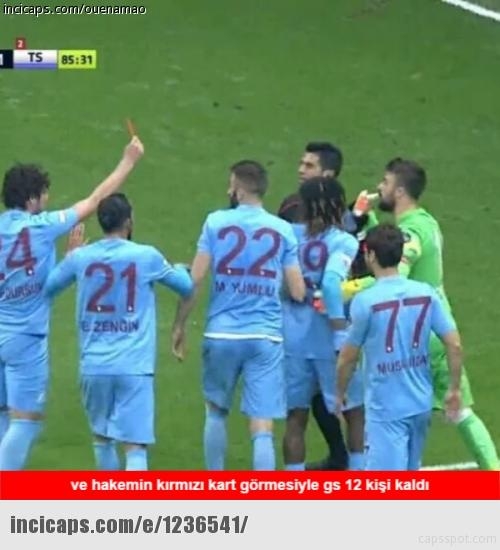 Galatasaray - Trabzonspor Maçı Caps'leri! 48