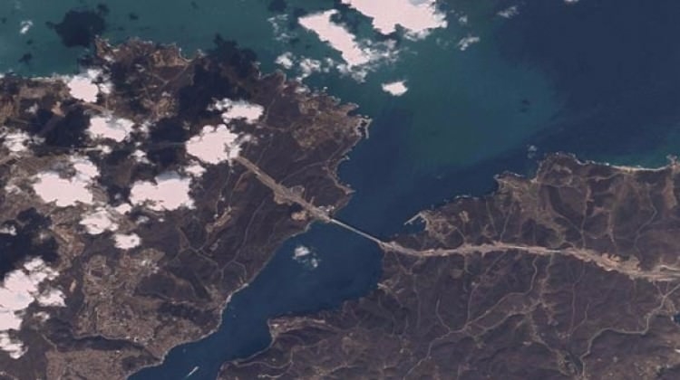 TÜBİTAK'ın uydusu 3. Köprü'yü uzaydan görüntüledi 1