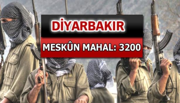 İşte PKK'lı teröristlerin il il dağılımı 21