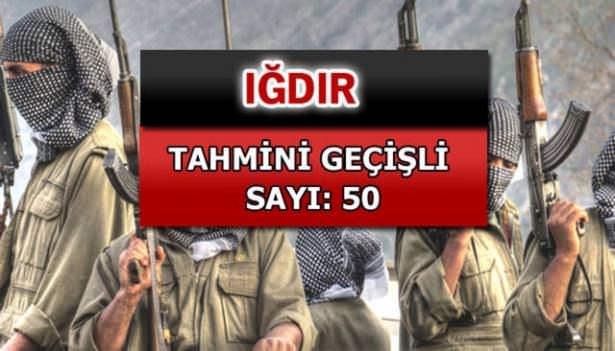 İşte PKK'lı teröristlerin il il dağılımı 44