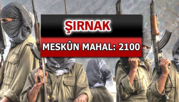 İşte PKK'lı teröristlerin il il dağılımı 75