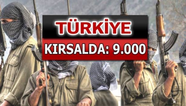 İşte PKK'lı teröristlerin il il dağılımı 80