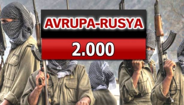 İşte PKK'lı teröristlerin il il dağılımı 84