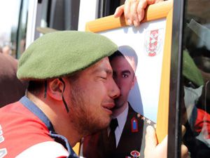 Jandarma Yüzbaşı Halil Özdemir'e son veda
