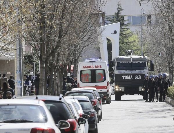 Ankara Üniversitesi'nde PKK'lı saldırısı 1