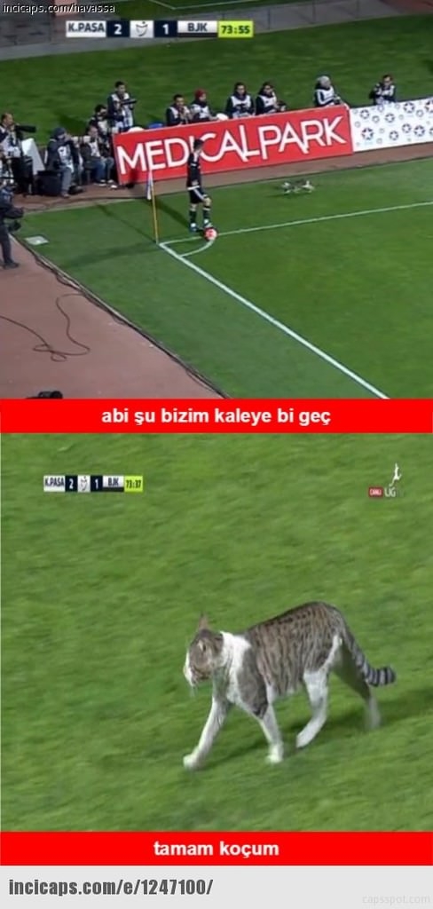 Kasımpaşa-Beşiktaş maçı capsleri! 10