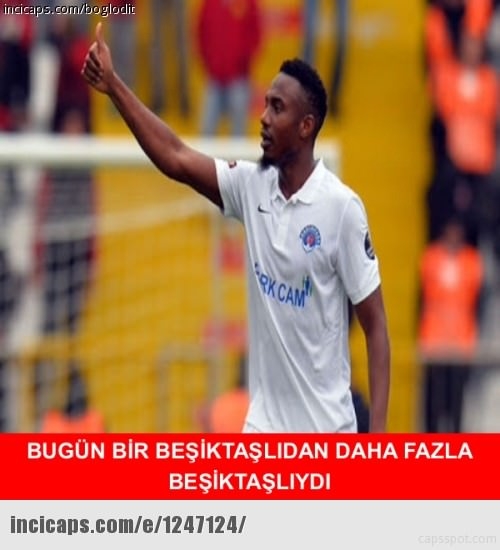 Kasımpaşa-Beşiktaş maçı capsleri! 2