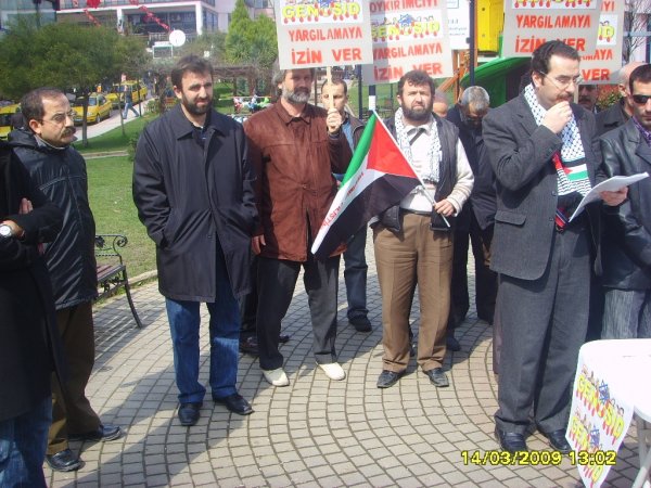 KOCAELİ'DE İSRAİL PROTESTOSU 9