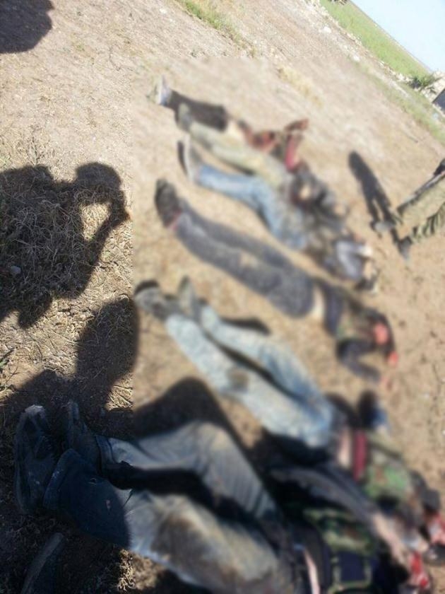 Öldürülen teröristler PYD'li çıktı 3
