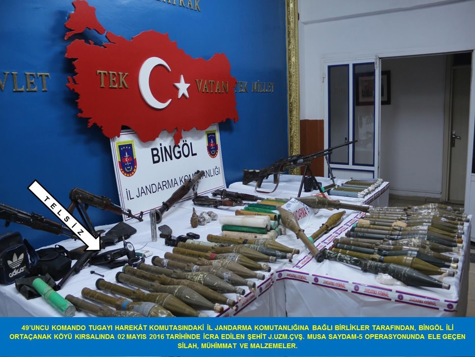 PKK'nın mühimmat deposu patlatıldı! 16