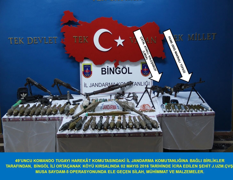 PKK'nın mühimmat deposu patlatıldı! 3