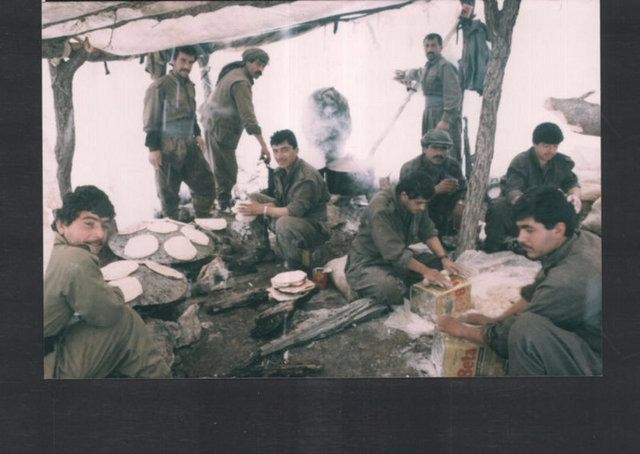 PKK'lı teröristlerin Kandil'deki görüntüleri 1
